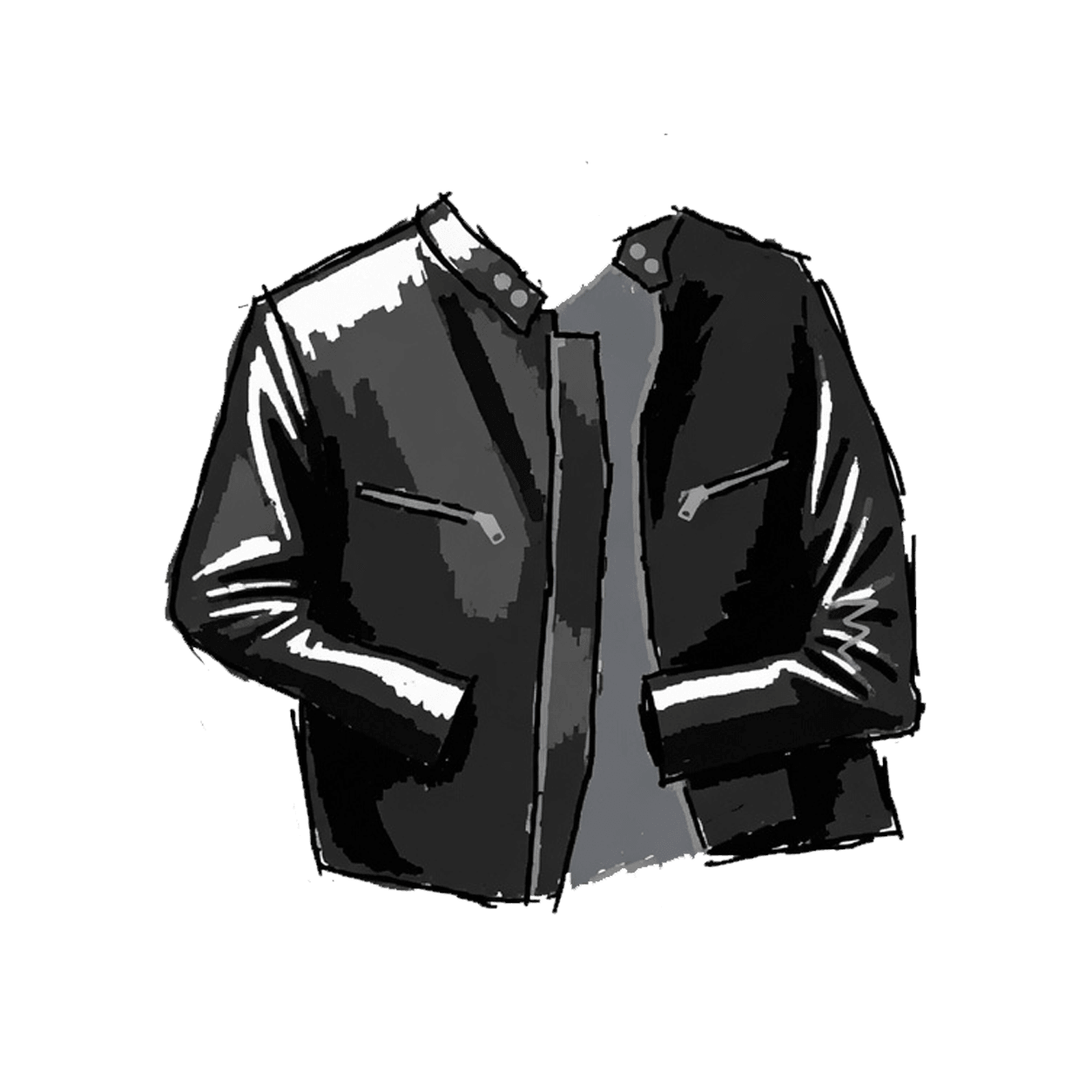 jecket rendered in potato mode